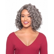 Foxy Silver Synthetic Wig - 10857 NELLIE